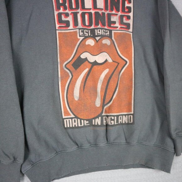 Bravado The Rolling Stones Mens Intentionally Distressed Tour Sweater - Picture 4 of 6
